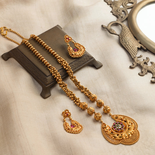 Antique Gold Necklace Set